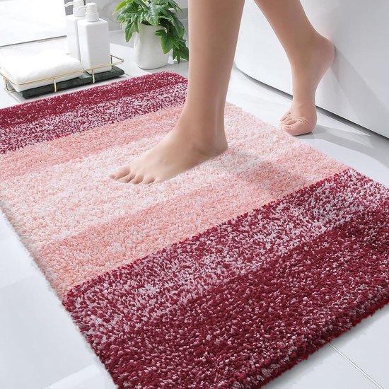 Unyqoos® Extra zachte en absorberende badmat met antislip achterkant voor badkamer