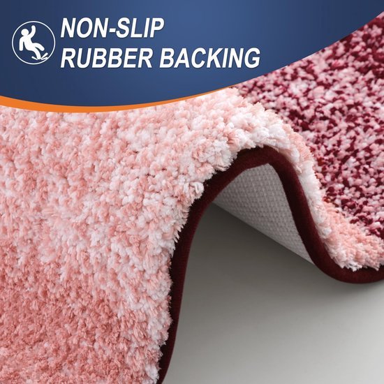 Unyqoos® Extra zachte en absorberende badmat met antislip achterkant voor badkamer