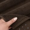 Unyqoos® Extra grote luxe badmat van 100% katoen, absorberend, antislip, sneldrogend en wasbaar, ideaal voor badkamer