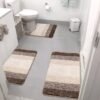 550x550-21964.jpg Unyqoos® Zachte en Luxe 3-delige Badmatset met Antislip en Ultra Absorptievermogen voor Badkamer