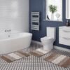 Unyqoos® Luxueuze 3-delige Zachte en Absorberende Badmatset voor Badkamercomfort