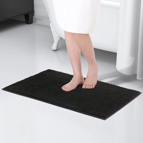 550x550-21989.jpg Unyqoos® Ultrazachte Antislip Chenille Badmat voor Optimaal Comfort en Veiligheid in Uw Badkamer