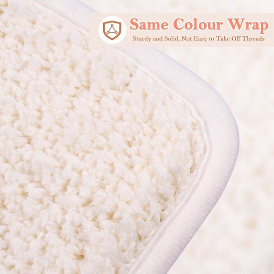 550x550-22000.jpg Unyqoos® Zachte en wasbare badmat met antislip laag voor badkamer en meer