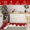 550x550-22022.jpg Unyqoos® Set van twee kerstthema keukenmatten met antislip en absorberende eigenschappen