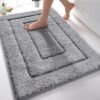 Unyqoos® Zachte Antislip Badmat met Hoogwaardige Waterabsorptie voor Diverse Ruimtes