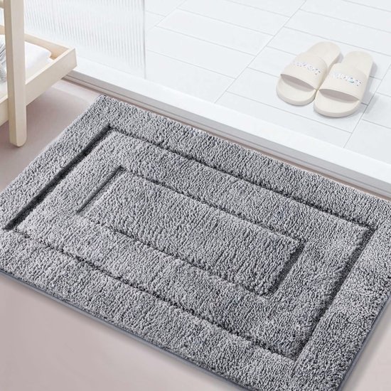 Unyqoos® Zachte Antislip Badmat met Hoogwaardige Waterabsorptie voor Diverse Ruimtes