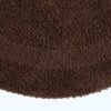 Unyqoos® Luxe omkeerbare ronde badmat van katoen voor een comfortabele badkamer