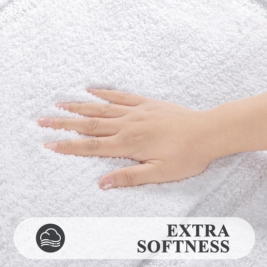 550x550-22113.jpg Unyqoos® Zachte en Waterabsorberende Badmat met Antislip voor Douche en Toilet