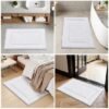 550x550-22119.jpg Unyqoos® Zachte en Waterabsorberende Badmat met Antislip voor Douche en Toilet