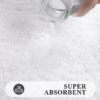 550x550-22120.jpg Unyqoos® Zachte en Waterabsorberende Badmat met Antislip voor Douche en Toilet