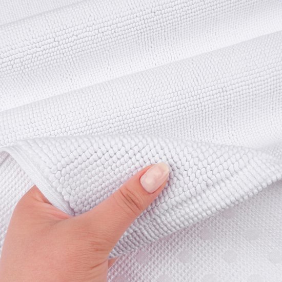 Unyqoos® Zachte en Absorberende Antislip Badmat van 100% Katoen voor Luxe Badkamerervaring