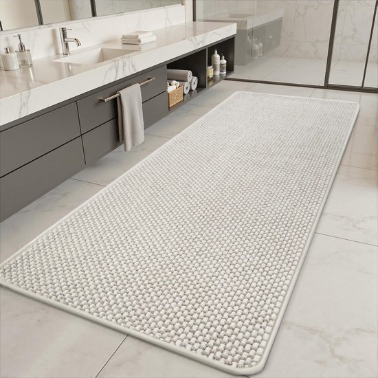 550x550-22133.jpg Unyqoos® Absorberende en Antislip Chenille Badmat voor Veiligheid en Comfort