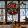 Unyqoos® Decoratieve kerstkrans met bessen en ballen voor feestelijke sfeer
