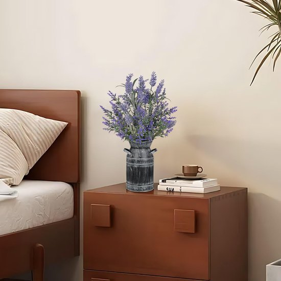 550x550-22191.jpg Unyqoos® Rustieke decoratieve lavendel kunstbloemen in vintage melkkan voor sfeervolle inrichting, paars, 45 cm