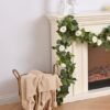 550x550-22198.jpg Unyqoos® Set van 4 decoratieve kunstslingers met rozen en eucalyptusbladeren