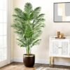 Unyqoos® Realistische kunstpalm van 180 cm met 18 stammen voor binnen en buiten