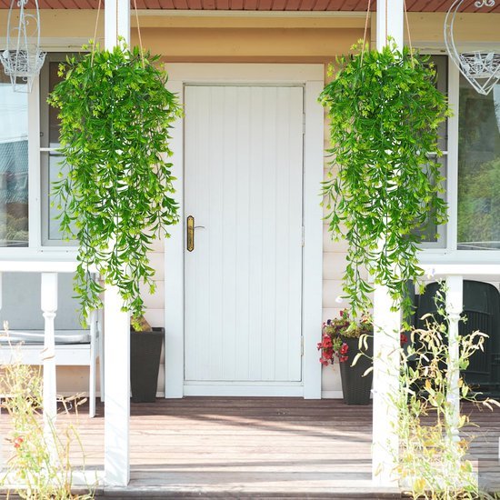 550x550-22226.jpg Unyqoos® Set van vier levensechte hangplanten voor binnen en buiten decoratie
