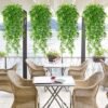 550x550-22227.jpg Unyqoos® Set van vier levensechte hangplanten voor binnen en buiten decoratie