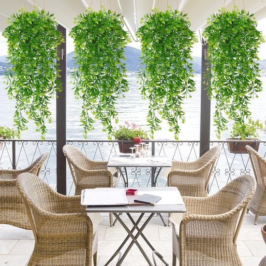 550x550-22227.jpg Unyqoos® Set van vier levensechte hangplanten voor binnen en buiten decoratie