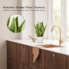 Unyqoos® Decoratieve kunstplant in stijlvolle pot voor huis en kantoor