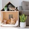 Unyqoos® Decoratieve kunstplant in stijlvolle pot voor huis en kantoor