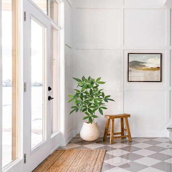 Unyqoos® Natuurgetrouwe decoratieve kunstboom van 90 cm voor huis en kantoor
