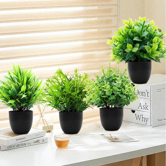 550x550-22269.jpg Unyqoos® Set van vier levensechte kunstplanten voor binnen en buiten decoratie