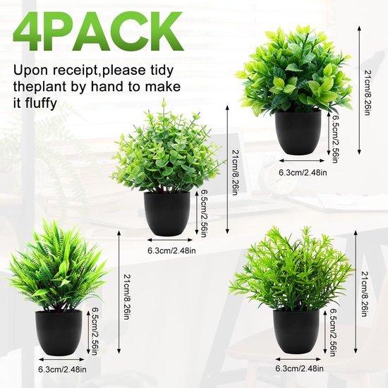 550x550-22270.jpg Unyqoos® Set van vier levensechte kunstplanten voor binnen en buiten decoratie