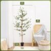 Unyqoos® Kunstplant van 150 cm met natuurlijk ogende houten stam en 273 bladeren voor binnen en buiten