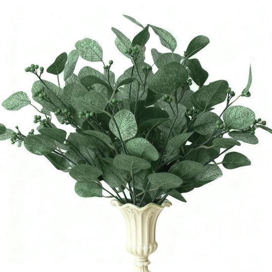 Unyqoos® Decoratieve Eucalyptus Bladeren voor Huis, Bruiloft en Feestelijke Arrangementen