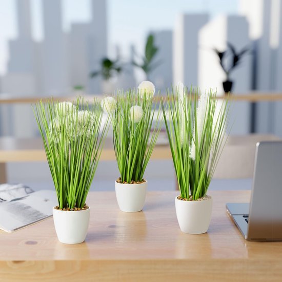 550x550-22392.jpg Unyqoos® Set van drie decoratieve kunstplanten in keramische pot voor binnengebruik