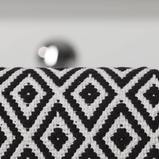 550x550-22410.jpg Unyqoos® Stijlvolle zwarte badmat met exotisch patroon voor badkamercomfort