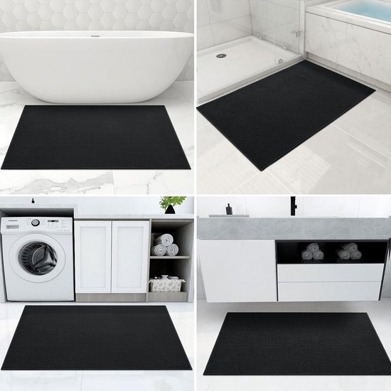 550x550-22421.jpg Unyqoos® Zachte en absorberende badmat met antislip voor badkamercomfort