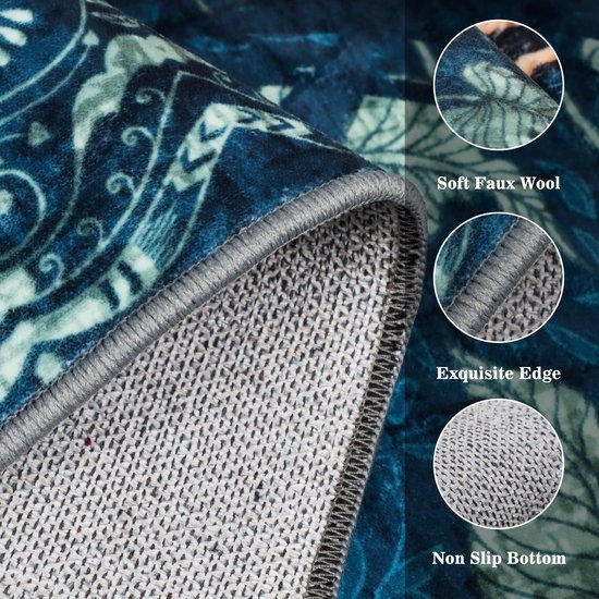 550x550-22428.jpg Unyqoos® Zacht en Wasbaar Tapijt met Antislip voor Woonkamer en Slaapkamer