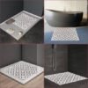 Unyqoos® Antislip Douchemat van Luffa en PVC voor Badkamer en Keuken