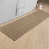 Unyqoos® Ultradunne Antislip Badkamermat met Rubberen Achterkant en Snelle Waterabsorptie