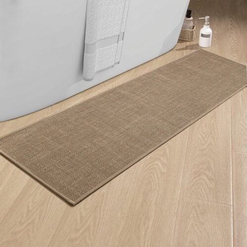 550x550-22456.jpg Unyqoos® Ultradunne Antislip Badkamermat met Rubberen Achterkant en Snelle Waterabsorptie