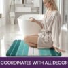 Unyqoos® Zachte en Absorberende Badmat met Antislip Onderkant voor Veiligheid en Comfort in de Badkamer