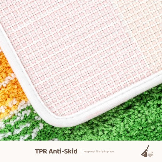 550x550-22506.jpg Unyqoos® Zachte en absorberende badmat voor badkamer, kinderkamer en meer