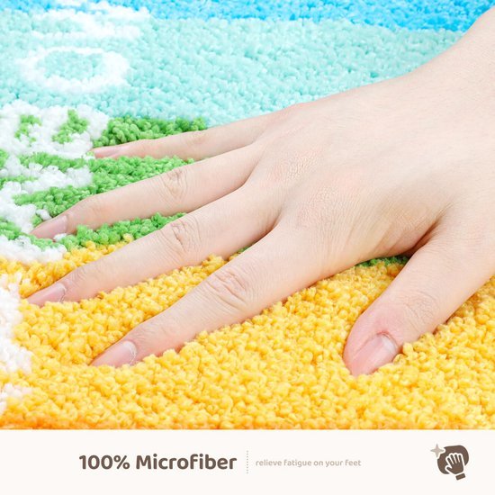 550x550-22507.jpg Unyqoos® Zachte en absorberende badmat voor badkamer, kinderkamer en meer
