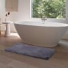 Unyqoos® Zachte Antislip Badmat met Hoog Absorptievermogen en Veelzijdige Kleuropties voor de Badkamer