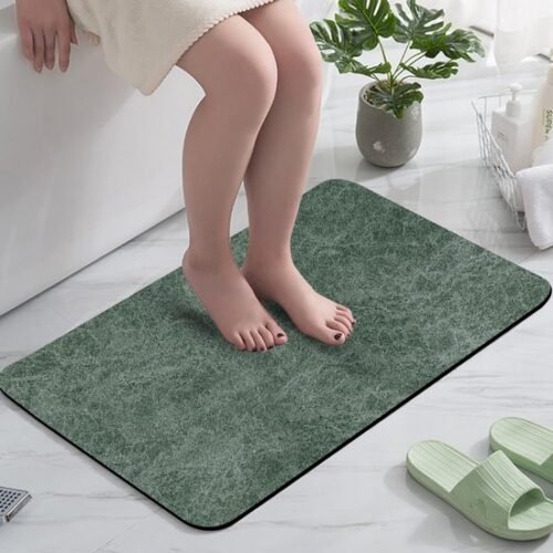 Unyqoos® Antislip en absorberende badmat voor badkamer en douche, 40 x 60 cm