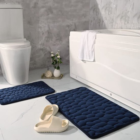 550x550-22581.jpg Unyqoos® Tweedelig set van zachte badmatten met antislip en memory foam