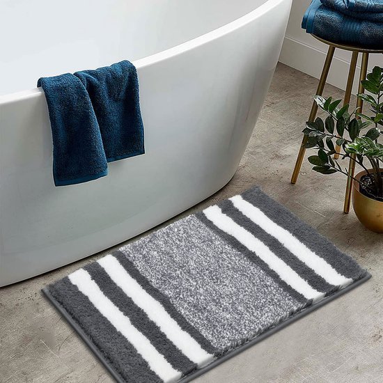 550x550-22598.jpg Unyqoos® Zachte en antislip badmat van microvezel voor badkamer en meer