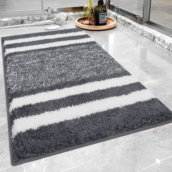 550x550-22601.jpg Unyqoos® Zachte en antislip badmat van microvezel voor badkamer en meer
