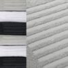 Unyqoos® Set van 2 Luxe Katoenen Douchemats voor Optimaal Comfort en Absorptie in de Badkamer
