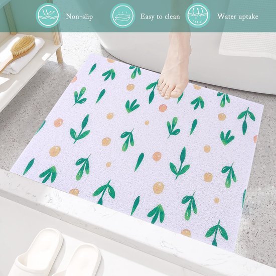 Unyqoos® Antislip douchemat met zachte massage en sneldrogend ontwerp voor natte ruimtes