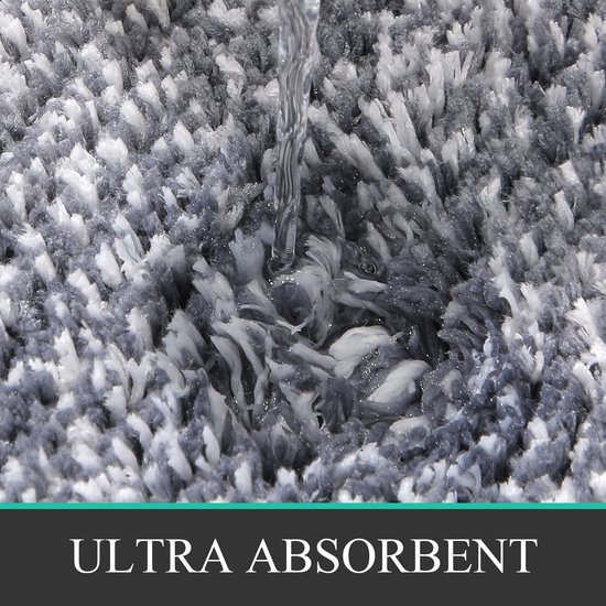 Unyqoos® Complete Luxe Badkamermat Set met Superzachte Microvezel en Antislip Functie