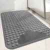 550x550-22850.jpg Unyqoos® Antislip Douchemat Grijs 106x66 cm voor Veiligheid en Comfort in Badkamer
