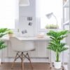550x550-22897.jpg Unyqoos® Set van twee decoratieve kunstplanten Monstera met verstelbare bladeren en pot